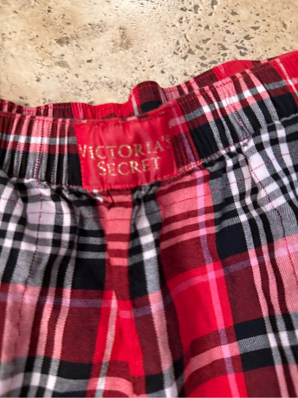 Women’s Victoria's Secret Red Plaid Pajama Pants